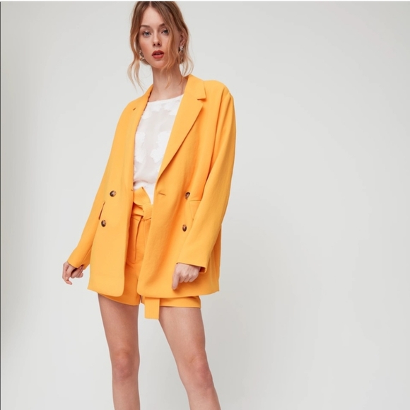 Wilfred Jackets & Blazers - Wilfred Cherelle Oversize Blazer XS NWOT Tangerine
